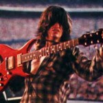 LIFE'S A BICH: Perry and his BC Rich Bich guitar in front of another stadium crowd during the late 1970s. It's safe to wager Perry is as amped as his guitar.
