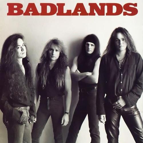 XXXXX: Todd's brother, Greg (second from right), in the mighty Badlands featuring, from left, former Ozzy guitarist Jake E. Lee, current KISS drummer Eric Singer and dearly departed one-time Black Sabbath singer Ray Gillen