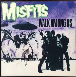 XXX: My copy of 'Walk Among Us' signed by Glenn Danzig.
